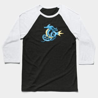 Celtic Water Dragon Baseball T-Shirt